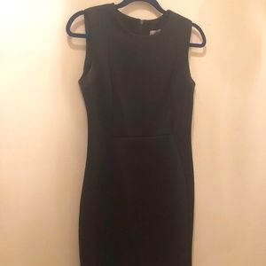 Calvin Klein Scuba Dress, Black, Size 6
